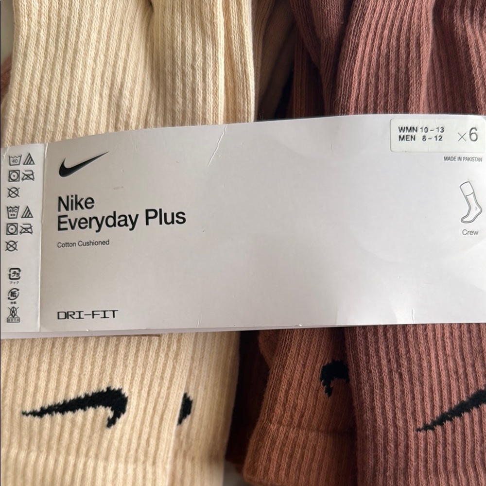Nike Ribbed Crew Socks Set - Picture 4 of 4
